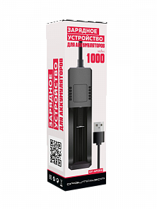 Зарядное устройство для аккумуляторов 18650 на 1 слот Орбита OT-APZ09